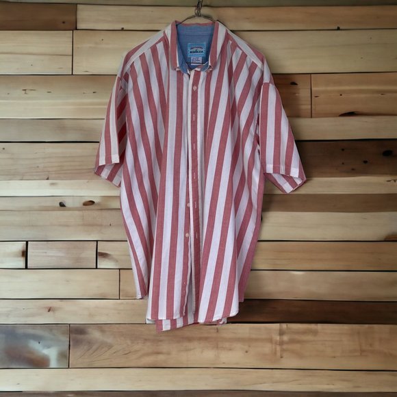 Davison's of Bermuda Short Sleeve Men's Shirt, Size XL - Picture 1 of 5